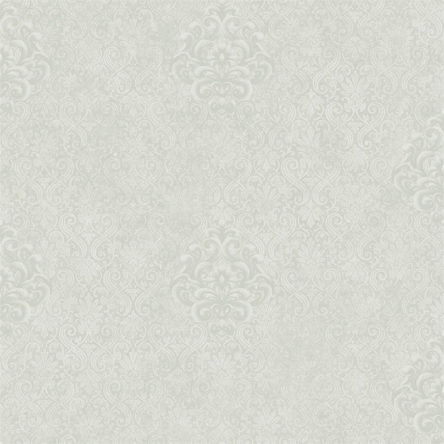 Enchanting Grey Victorian Wallpaper Design
