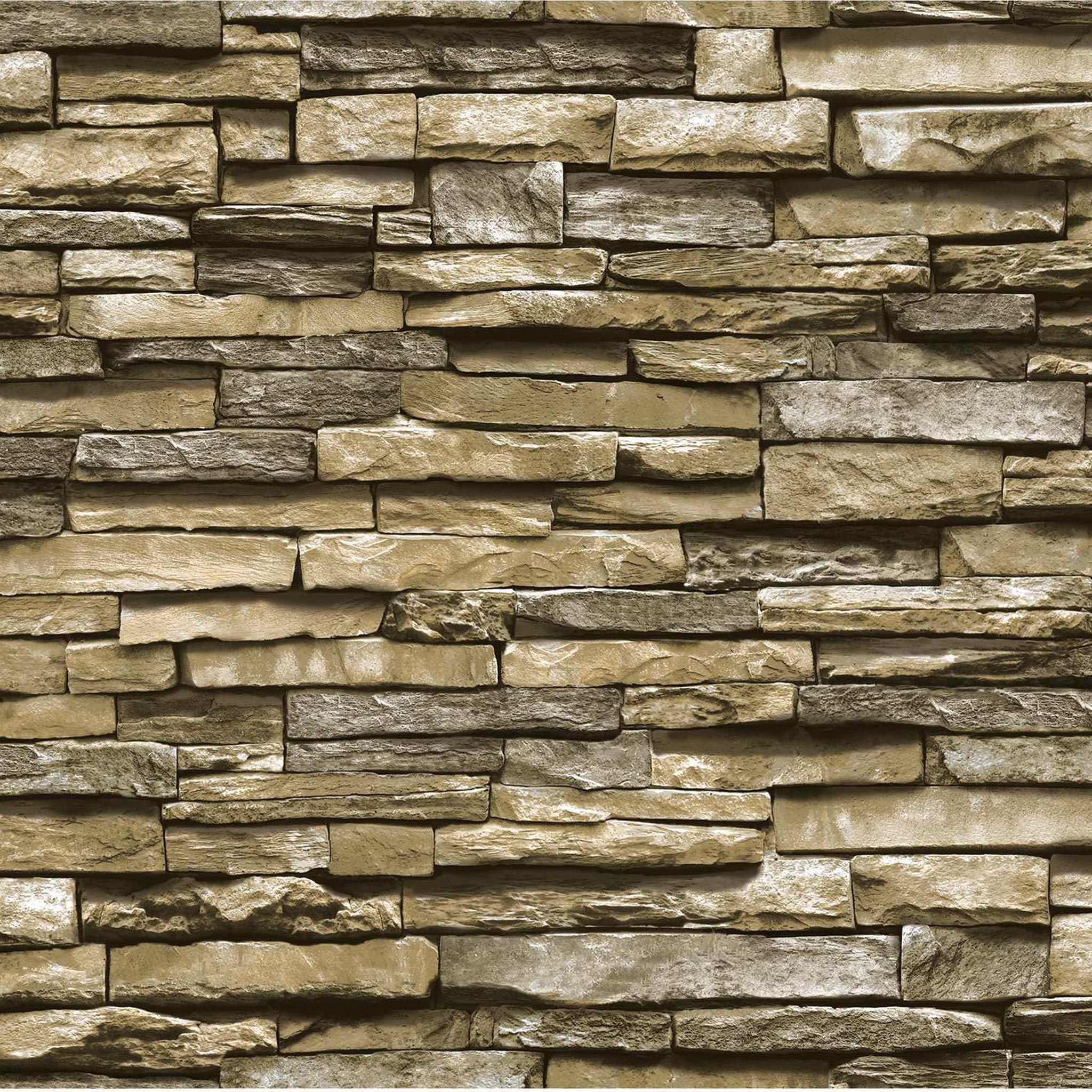 Vintage Horizontal Stonewall Wallpaper – AapKaPainter WallPapers