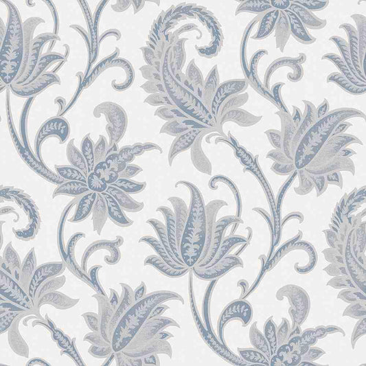 Floral Majesty Royal Pattern Wallpaper