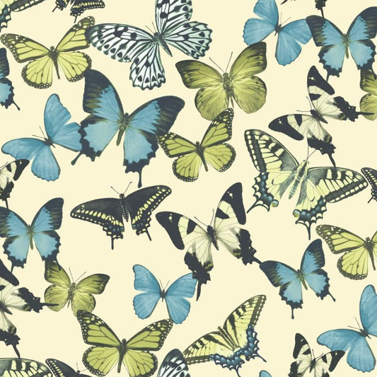 Butterflies in Harmony Wallpaper Design