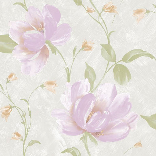 Ivory Botanical Harmony Wallpaper