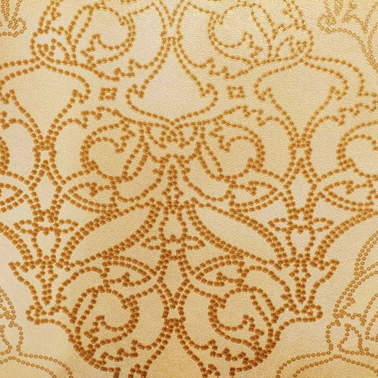 Royal Pattern Ivory Wallpaper