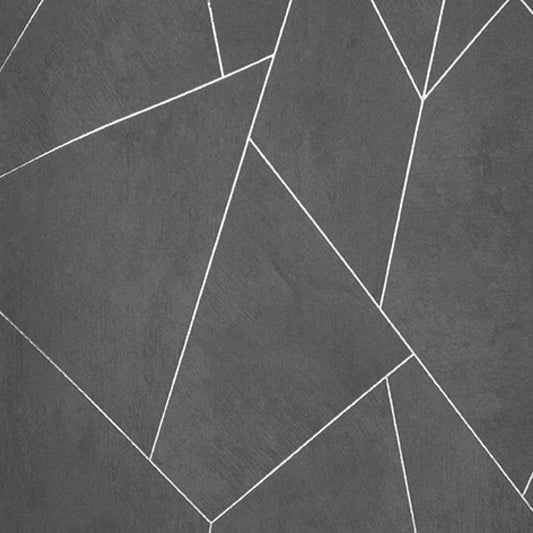 Geometric Symphony Grainy Wallpaper