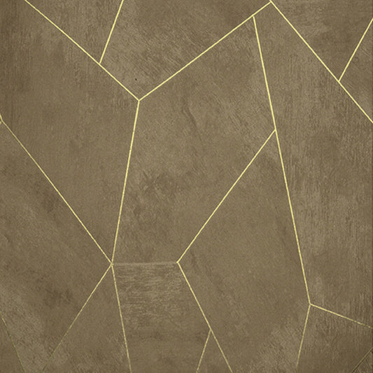 Brown Delight Geometric Wallpaper