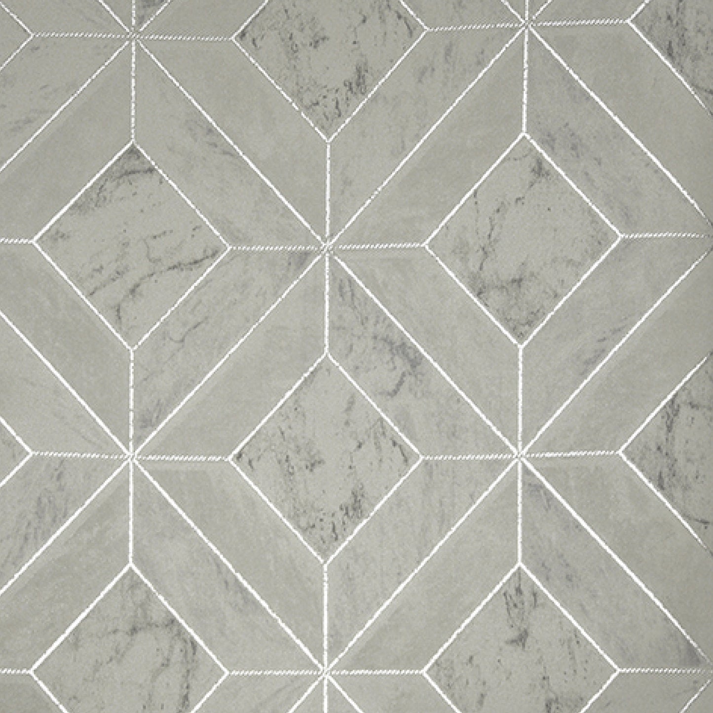 Marble Infused Geometric pattern Wallpaper