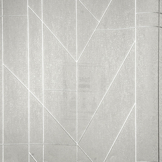 Modern Minimalism Grey Textured Wallpaper