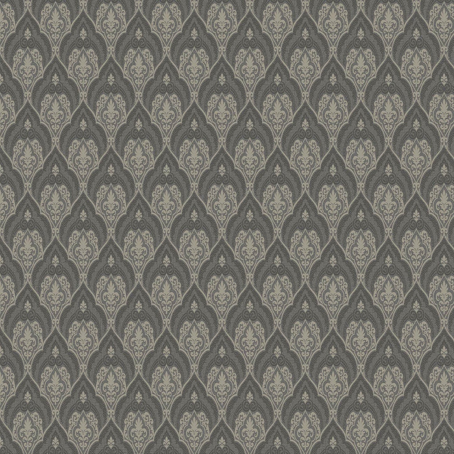 Modern Victorian Fusion Motifs Wallpaper