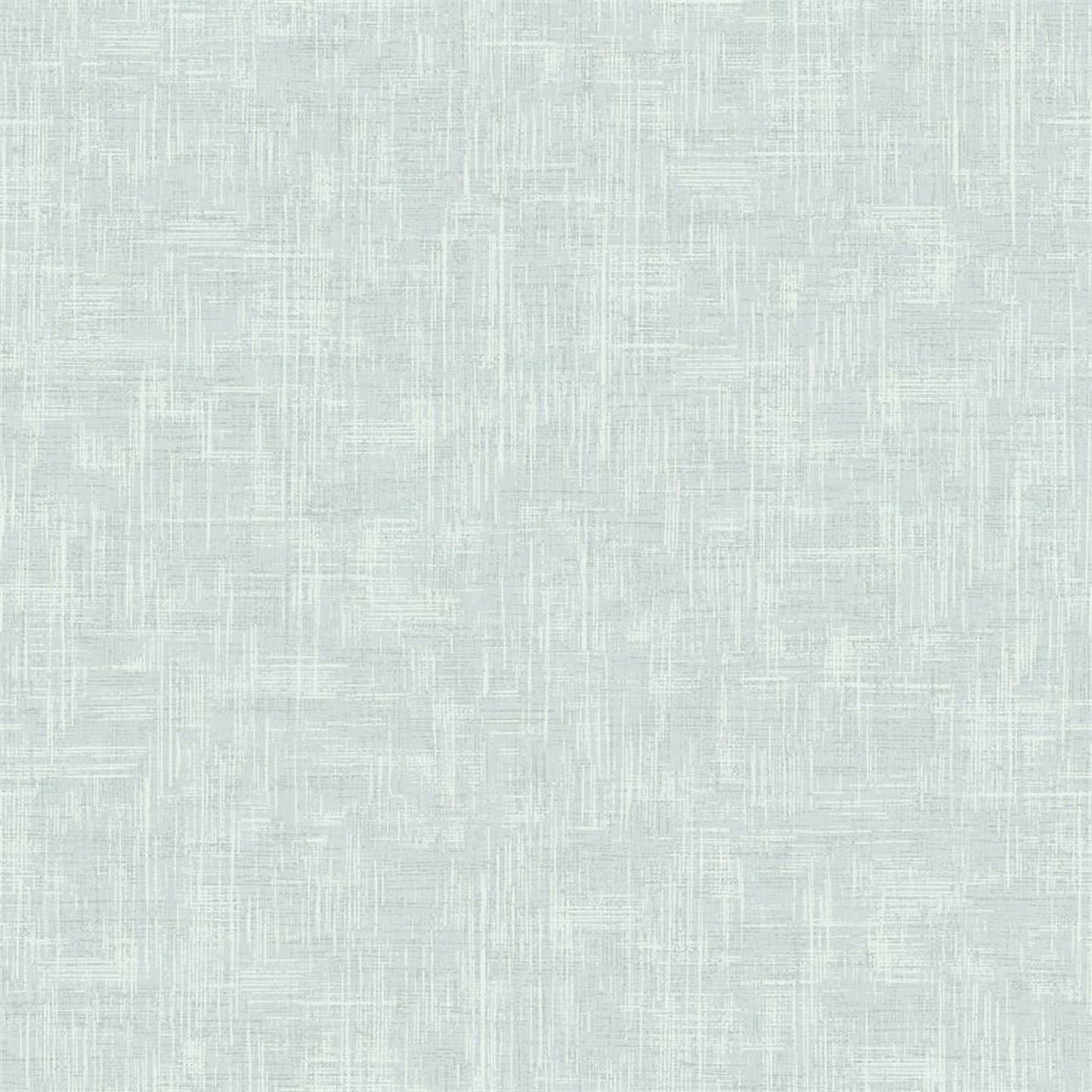 Aqua Crosshatch Linen Wallpaper