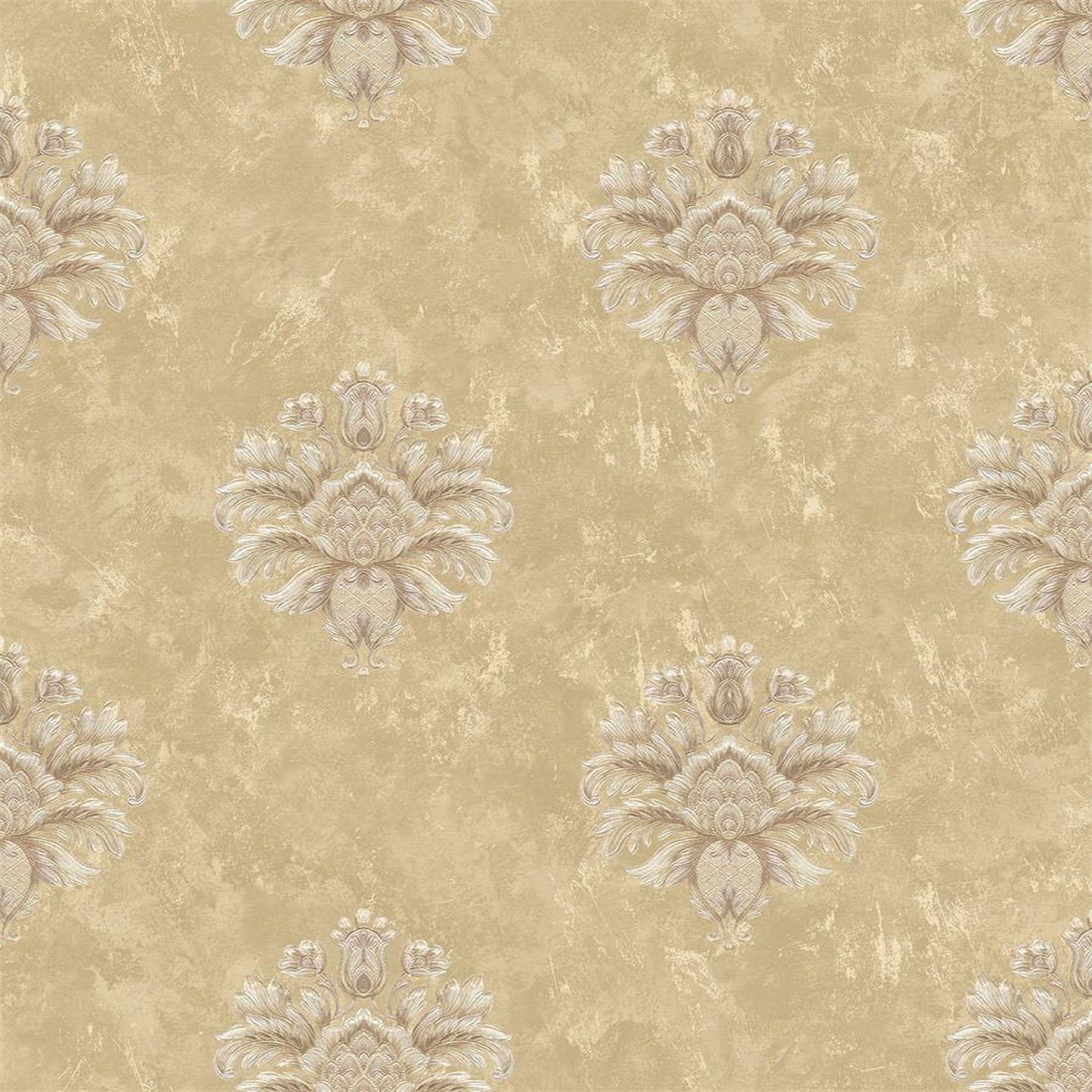 Enchanting Damask Delight Wallpaper