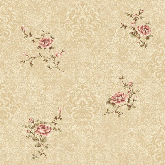 Regal Floral Bloom wallpaper Design