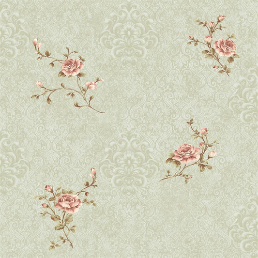 Victorian Rose Reverie Wallpaper