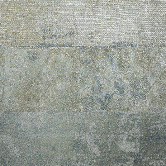 Moss Grey Grained Wallpaper Design