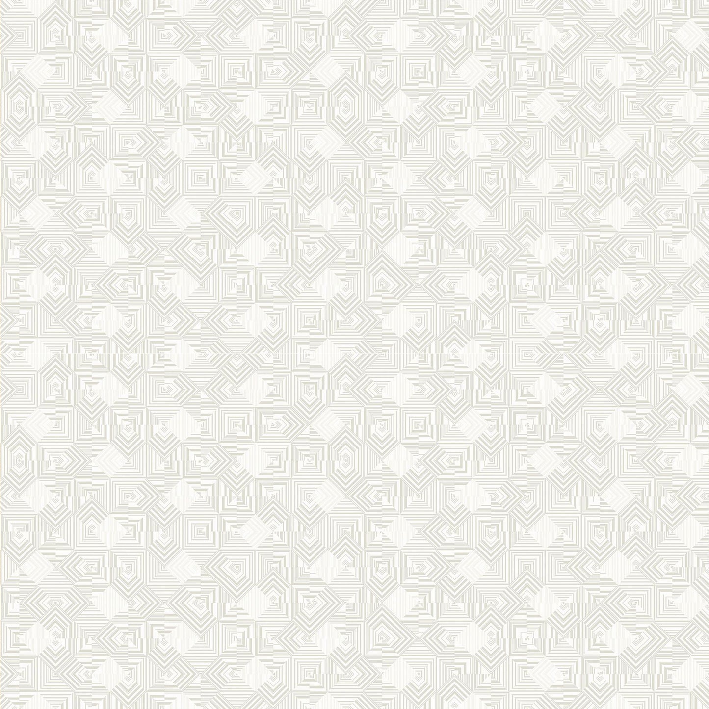 White Square Depth on geometric pattern wallpaper