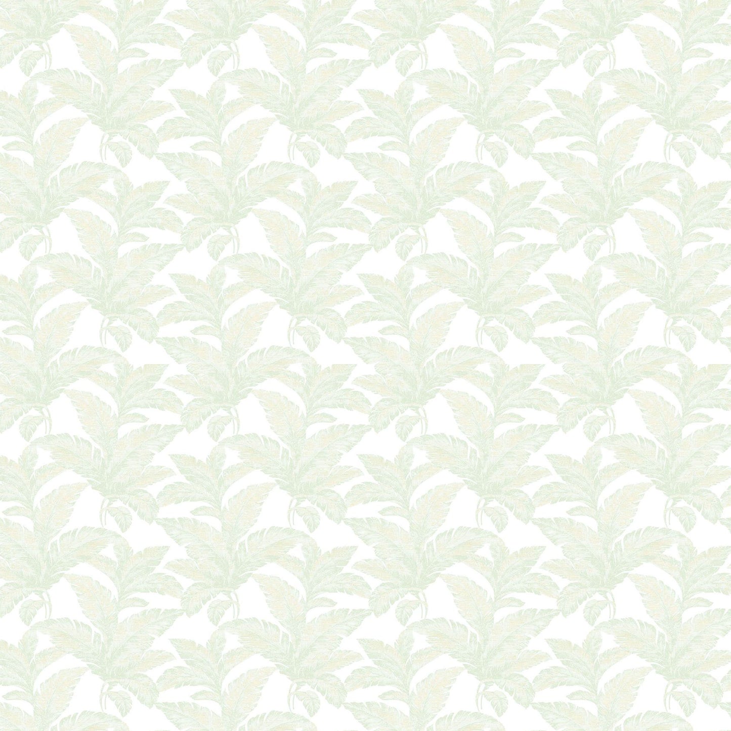 Vintage Moss Green Foliage Wallpaper Design