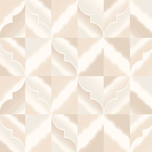 3D Beige Marble Chic Wallpaper Design
