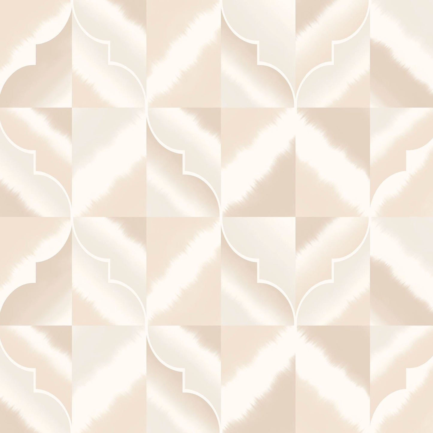 3D Beige Marble Chic Wallpaper Design