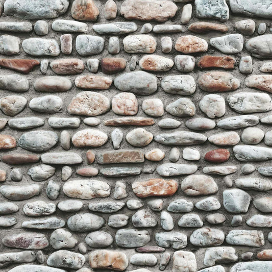 Stone Grey Textured Wallpaper