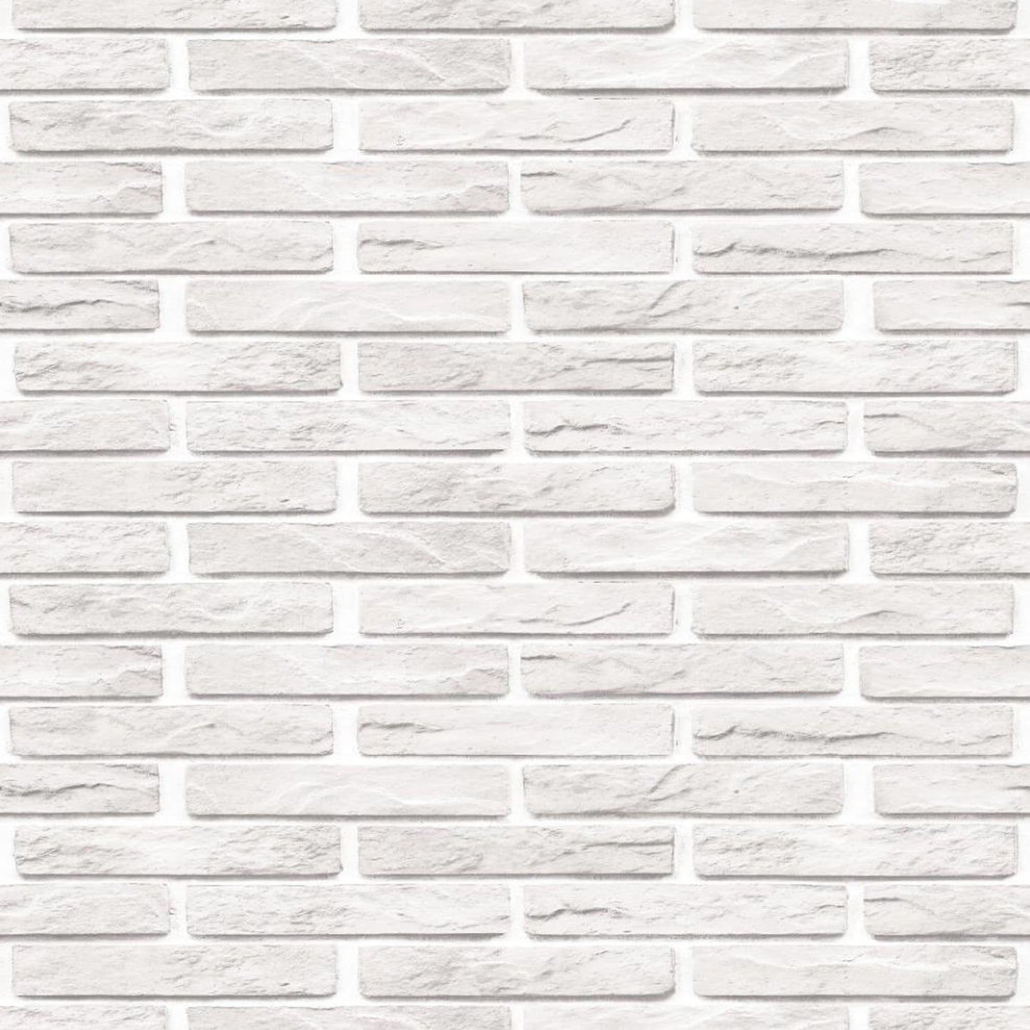 White Brick Wallpaper Design