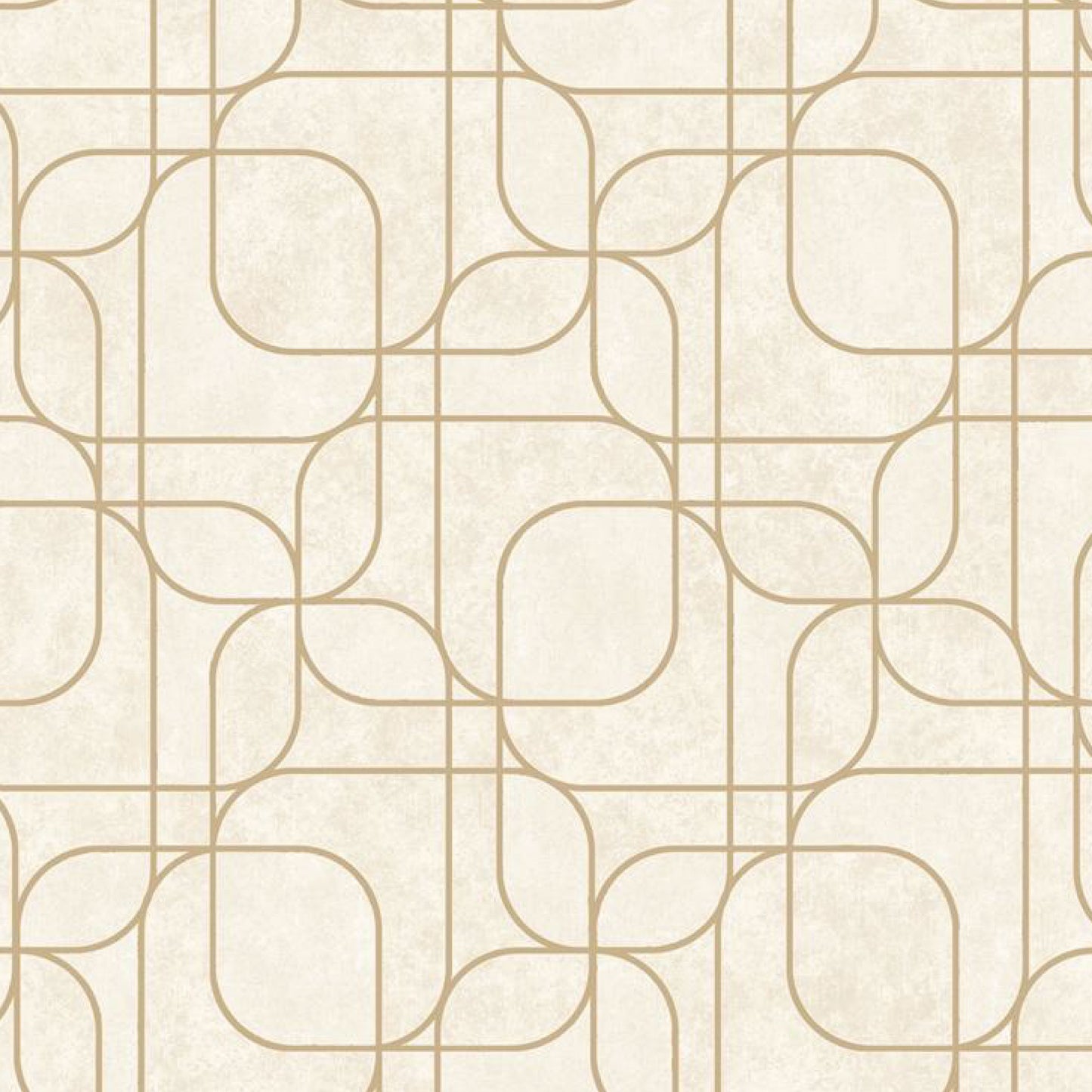 Cozy Geometrics Interlinked Wallpaper
