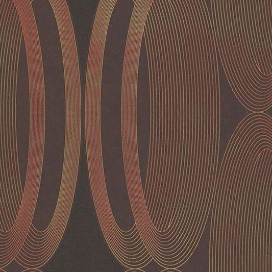 Round Ripple Swirls Wallpaper Design
