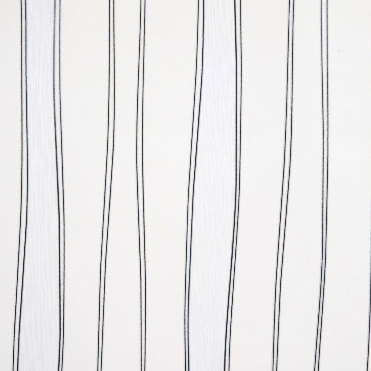 Blue Twin Stripes on White Wallpaper