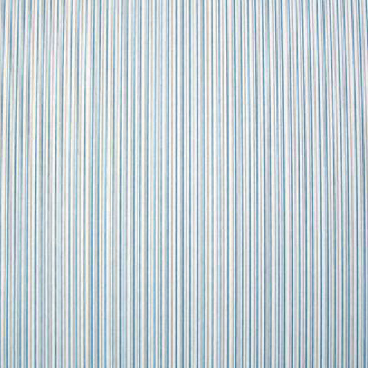 Navy Blue Vertical Striped Wallpaper