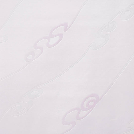 Graceful Ivory Scrolls Wallpaper