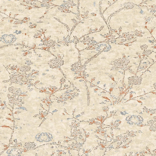 Charming Floral Tapestry Wallpaper Design