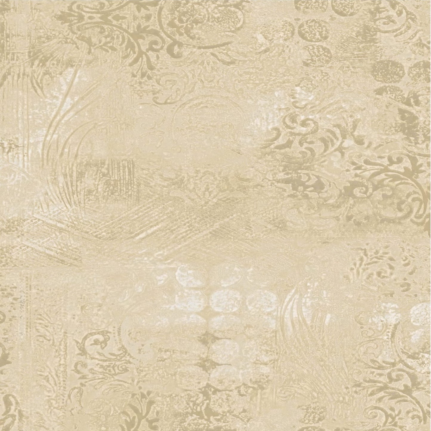 Royal Damask Peach Delight Wallpaper