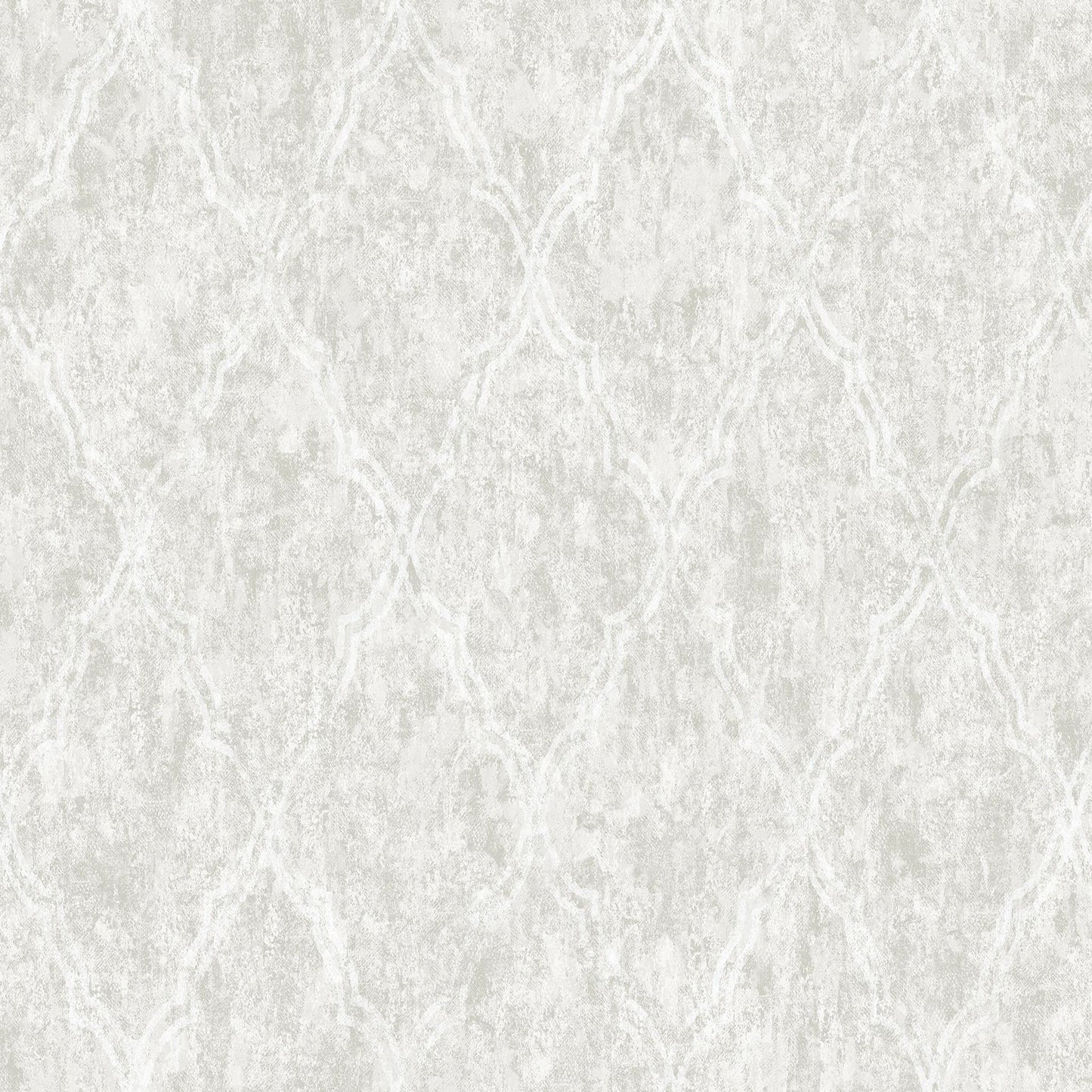 Graceful Borders on Grey Bliss Wallpaper